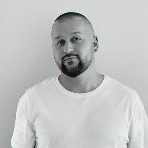 Man Wearing White T-shirt Man Wearing White T-shirt